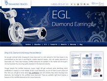 Tablet Screenshot of eglloosediamonds.com